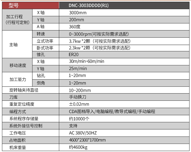 立卧一体四轴多功能多轴钻组合机床